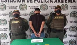 En armenia logramos la captura de un hombre por el delito de hurto y violación de datos personales En armenia logramos la captura de un hombre por el delito de hurto y violación de datos personales