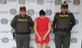 Capturamos femenina por estupefacientes. Capturamos femenina por estupefacientes.