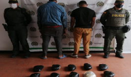 Con nueve kilos de marihuana capturamos a dos hombres de nacionalidad venezolana Con nueve kilos de marihuana capturamos a dos hombres