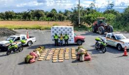 Capturado un hombre y la incautación de 220 kilos de marihuana en un carro tipo camión Captura_de_un_hombre