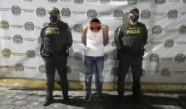Fortalecemos acciones para garantizar la seguridad ciudadana Uniformados lo capturaron en una rápida reacción