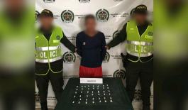Capturado con 59 dosis de cocaína en El Banco capturado por estupefaciente-ofensiva contra el delito-plan odin-el banco-incautacion de cocaina