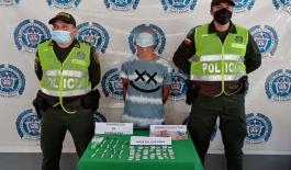 Tenía en su poder 35 dosis de cocaína y 16 dosis de marihuana listas para su comercialización. Capturado expendedor en Quinchía