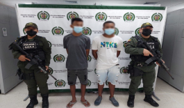 Capturados Brayan y Adrián por el delito de extorsión Capturados Brayan y Adrián por el delito de extorsión