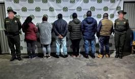 Nueve capturados por daños al medio ambiente transportaban ilegalmente nueve metros cúbicos de madera
