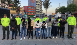 Habrían cometido mas de una docena de robos a diario cinco mujeres y tres hombres, reincidentes en el delito