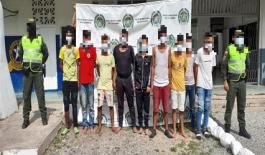 Capturamos nueve personas por participar de actos vandálicos y daños en bien ajeno Capturamos nueve personas por participar de actos vandálicos y daños en bien ajeno