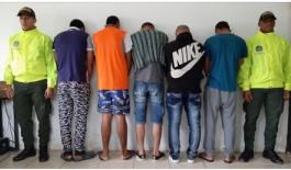 Capturamos a siete sujetos por los delitos de acto sexual, acceso carnal abusivo y violento con menor de 14 años en Urabá