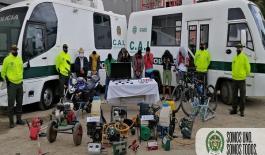 Lucha efectiva contra el hurto a residencias y personas en Boyacá y Cundinamarca Desarticulación grupo delincuencial Los Fantasmas