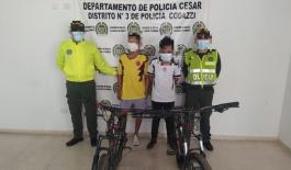 En la Jagua de Ibirico capturamos a dos personas por el delito de hurto En la Jagua de Ibirico capturamos a dos personas por el delito de hurto