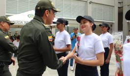 En el marco del mes de la mujer, ingresa el primer curso de mujeres a prestar servicio militar en Ibagué. Un total de 20 femeninas conforman este primer grupo.