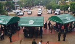 Este nuevo parque automotor se convertirá en una herramienta de trabajo para facilitar las condiciones de seguridad de nuestros municipios y de sus ciudadanos. Estos vehículos que están destinados a fortalecer el parque automotor de las estaciones de policía de los municipios de San José de Guaviare, del Retorno y de Calamar.