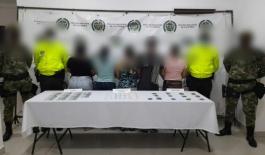 Golpe a las estructuras dedicadas al tráfico de Estupefaciente Cuatro mujeres y un hombre fueron capturados durante operativo policial