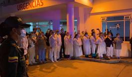 Policía rinde homenaje a los héroes anónimos Con su ayuda estamos ganado la batalla al coronavirus