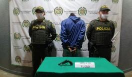 Con arma de fuego fue capturado un hombre en La Tebaida Hombre capturado con arma de fuego