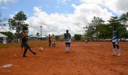 se jugaron partidos de microfútbol