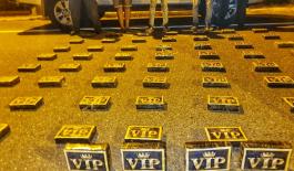 Incautamos 60 kilos de cocaína y capturamos a 3 personas