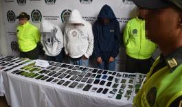 tres capturados por receptación Operativos de control contra el hurto a celulares