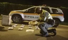 cuatro casos de transporte de droga en modalidad encomienda Incautaciones de estupefacientes fin de semana