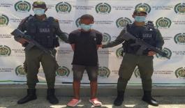 Lo cogimos con siete millones de pesos, producto de una extorsión Lo cogimos con siete millones de pesos, producto de una extorsión
