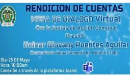 Rendición de cuentas Mesa de Dialogo