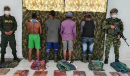 capturamos a 4 personas las cuales fueron sorprendidas en flagrancia Por un país sin drogas