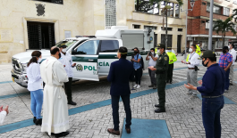 La alcaldía de Ibagué nos hace entrega de una Necro Móvil Con esta herramienta fortalecemos la Investigación Criminal en la ciudad.