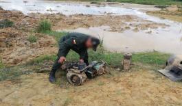 En Córdoba desplegamos ‘operación Sinú XIII contra la minería ilegal Fueron destruidos 13 motores de aspersión en el municipio de Ayapel