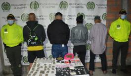 Dentro de los capturados se encuentra”Polilla” realizó 06 diligencias de registro y allanamiento