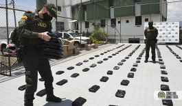 Cerca de 200 kilos de droga incautados en controles policiales en Medellín policía incauta estupefaciente