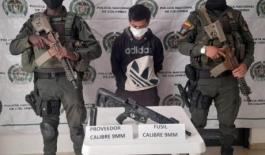 Actuamos contra el tráfico ilegal de armas de fuego Capturado