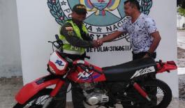 Recuperamos motocicleta en Betulia