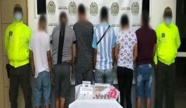 Resultado positivo en desarrollo de la ofensiva contra el tráfico de estupefacientes Los operativos dejan como resultado la captura de 13 personas y la incautación de más de 1.600 dosis de estupefacientes