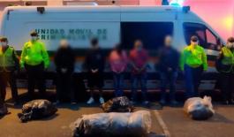 Desarticulación del grupo delincuencial común organizado ´Los Barbachos´ Capturando a estas personas quienes se dedicaban al hurto