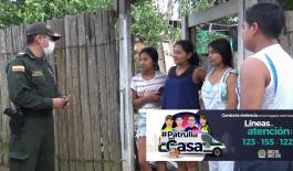 Con la campaña “Patrulla en Casa” le hacemos frente a la violencia intrafamiliar Lanzamiento_campaña_patrulla_en_casa