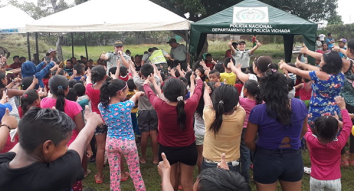actividad comunitaria con niños actividad comunitaria con niños del Vichada