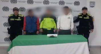 Capturados tres sujetos por asalto a un vehículo de transporte público 