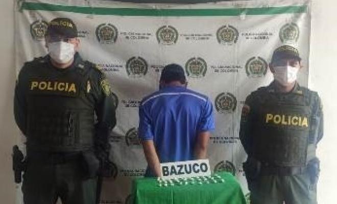 Un hombre es capturado por el delito de tráfico, fabricación o porte de  estupefacientes | Policía Nacional de Colombia
