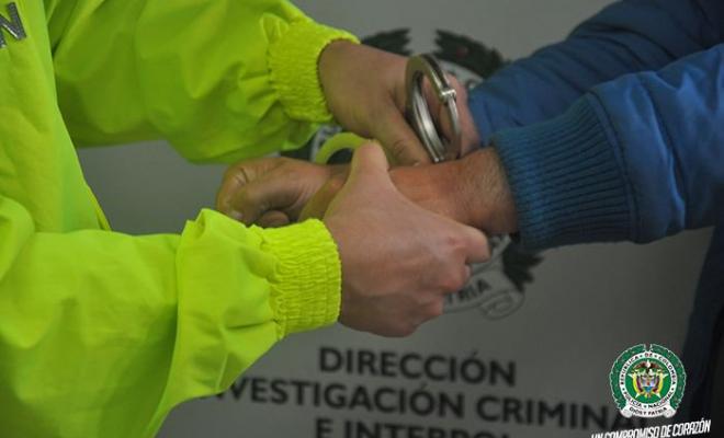 Captura exitosa de la policia en el valle de Aburrá