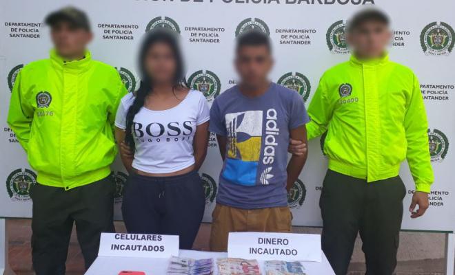 Amado pagar Farmacología Capturamos pareja por el delito de extorsión | Policía Nacional de Colombia Amado pagar Farmacología Capturamos pareja por el delito de extorsión | Policía Nacional de Colombia