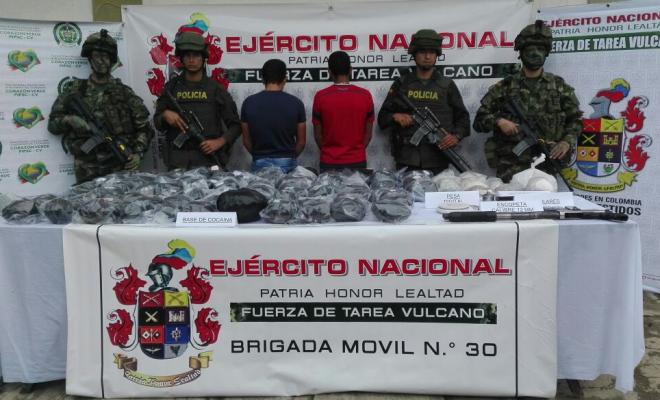La Policía y el Ejército Nacional, golpean las finanzas del ELN en el Catatumbo
