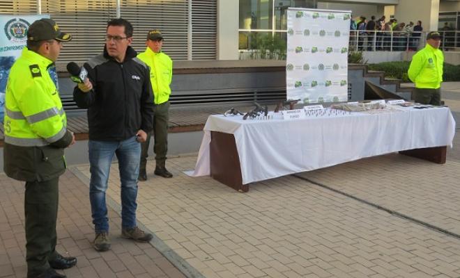 Lucha contra la delincuencia y tráfico de sustancias en Soacha