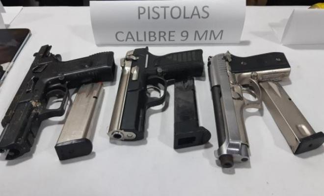 desarticulamos banda delincuencial Los Monarca en Montelíbano Se logró capturar a siete personas e incautar armas de fuego, celulares y motocicletas de alto cilindraje.