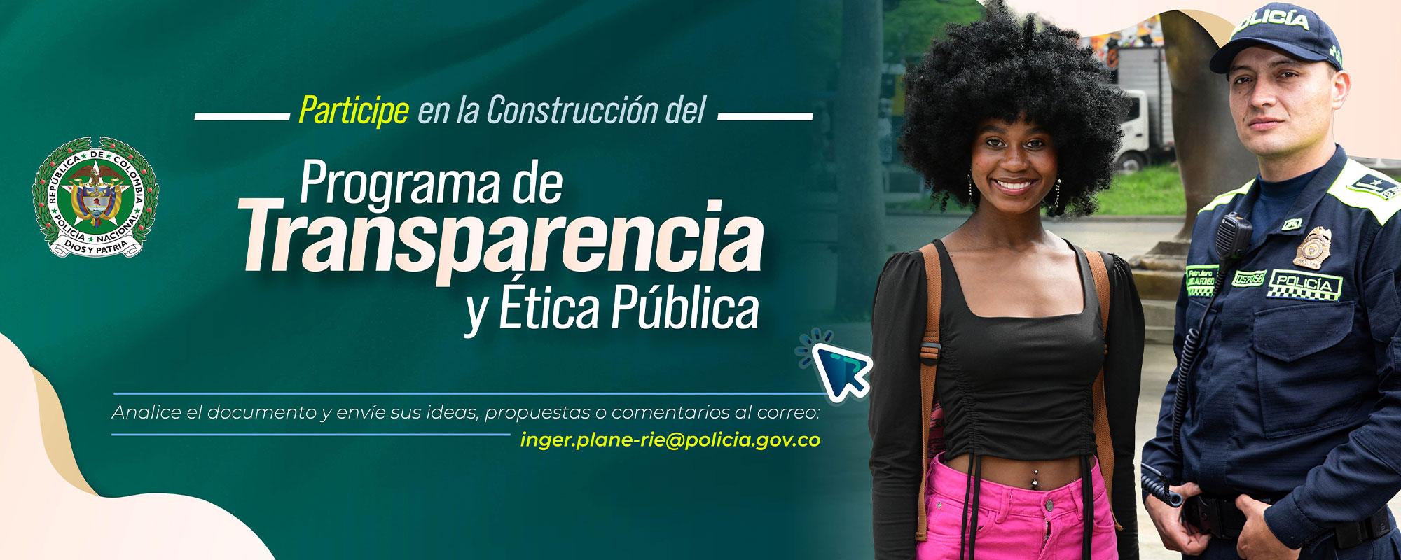Programa transparencia y ética pública
