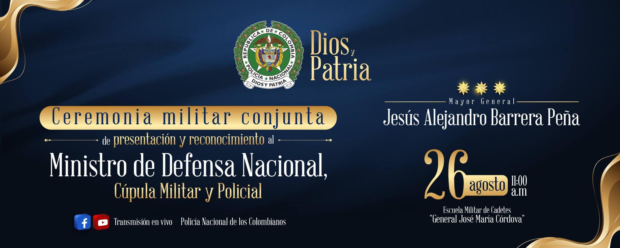 CEREMONIA MILITAR CONJUNTA