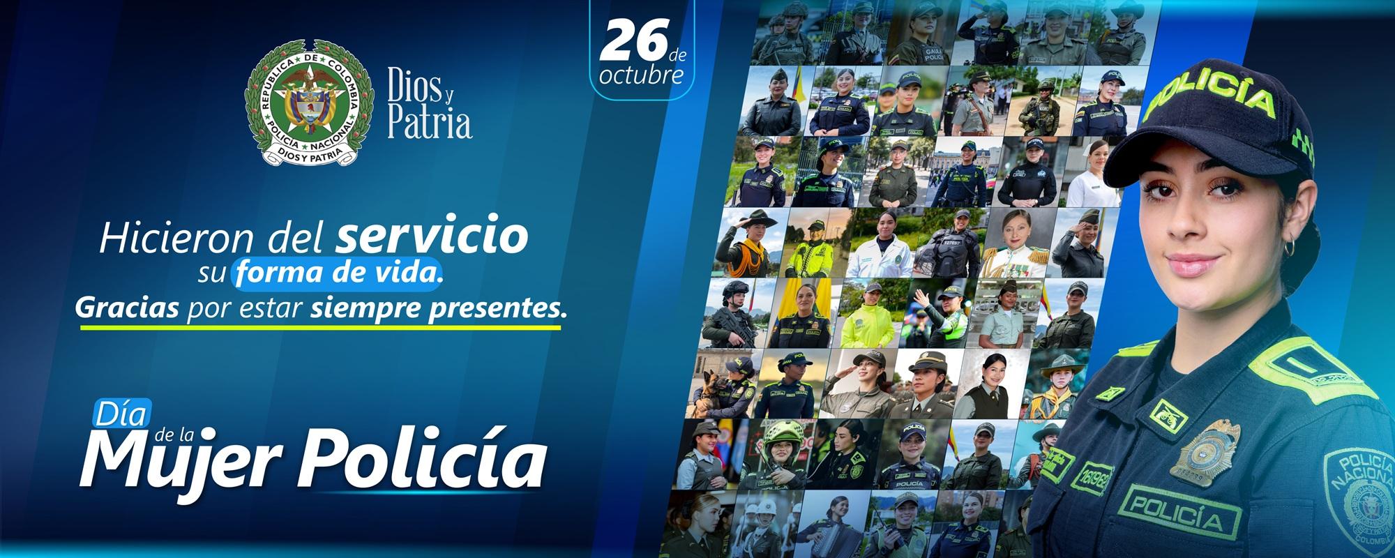 D&iacute;a de la mujer Polic&iacute;a