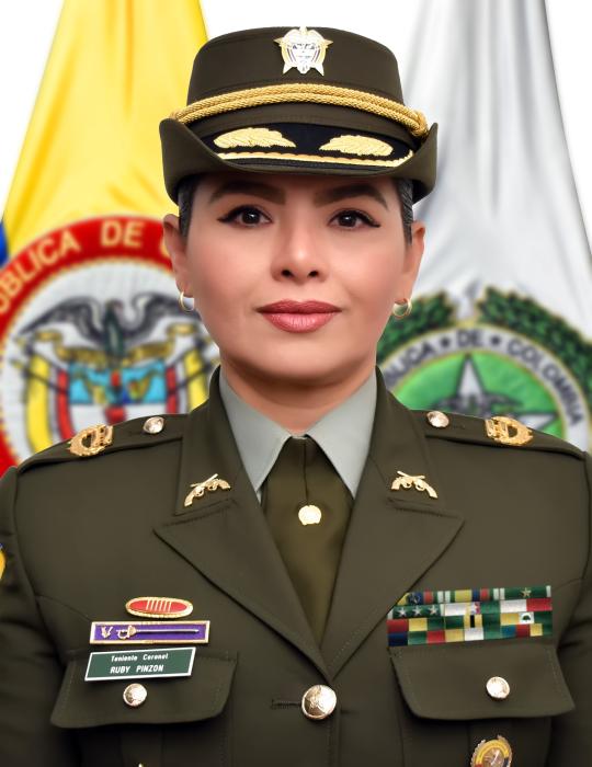 Teniente coronel Ruby Leonor Pinzón Pinzón
