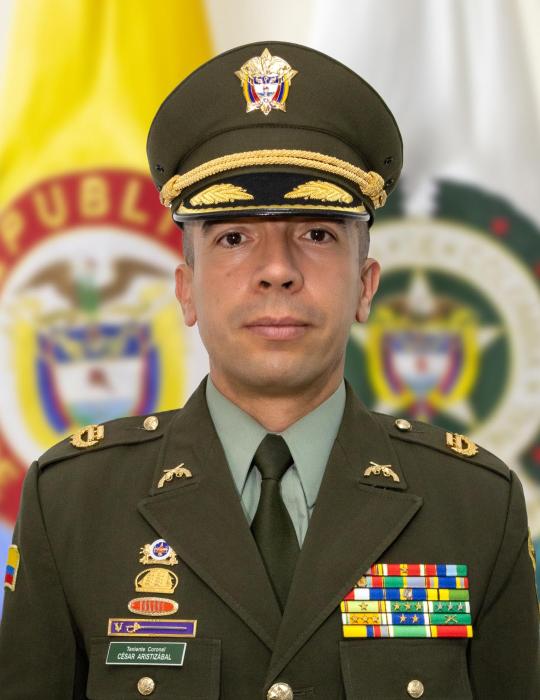 Teniente coronel Cesar Alberto Aristizábal Riascos