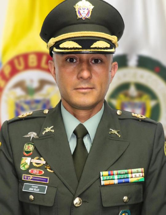 Coronel John Hernando Téllez Ariza