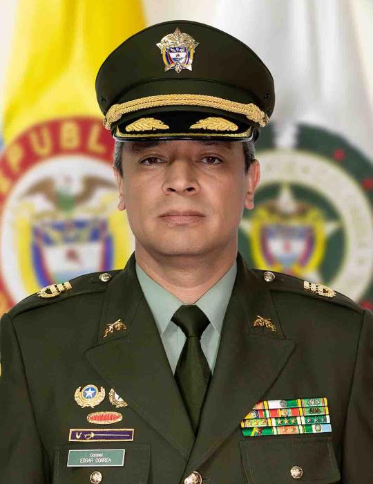 Coronel Edgar Andrés Correa Tobón